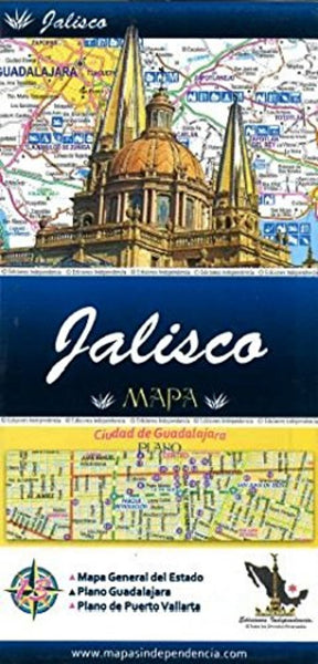 Jalisco : mapa Ediciones Independencia