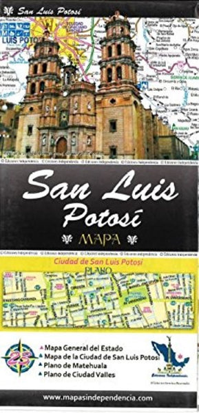San Luis Potosi : mapa Ediciones Independencia