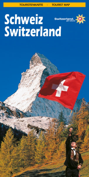 Suisse : carte touristique = Svizzera : carta turistica = Schweiz : touristenkarte = Switzerland : tourist map Edition MPA by Orell Fussli