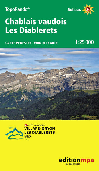 Les Diablerets : Massif des Diablerets Edition MPA by Orell Fussli