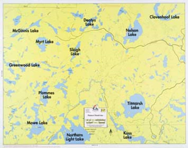 F-27: PLUMMES LAKE, TITMARSH LAKE Fisher Maps