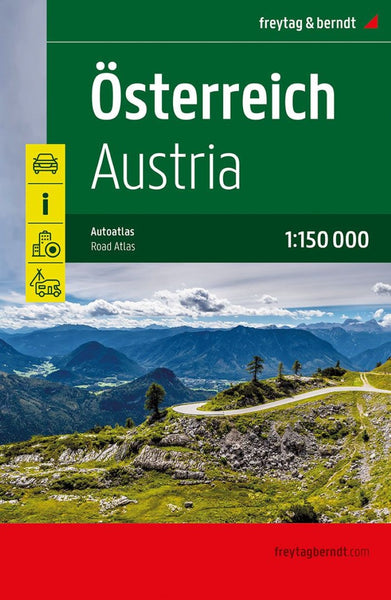 Austria Supertouring, road atlas 1:150,000 Freytag & Berndt