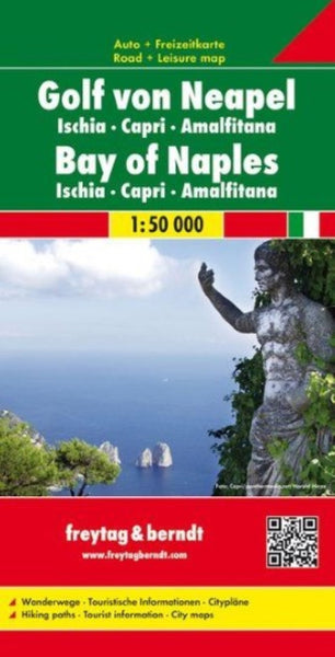 Gulf of Naples - Ischia - Capri - Amalfitana, road map 1:50,000 Freytag & Berndt