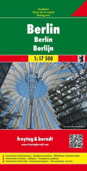 Berlin, city map 1:17500 Freytag & Berndt