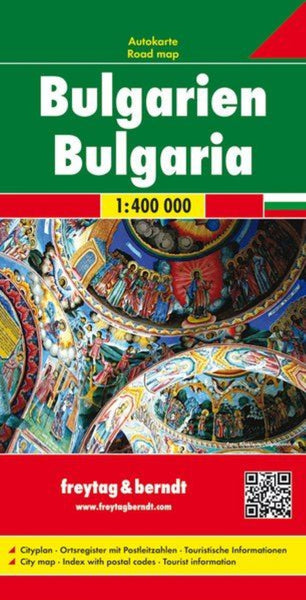 Bulgaria, road map 1:400,000 Freytag & Berndt