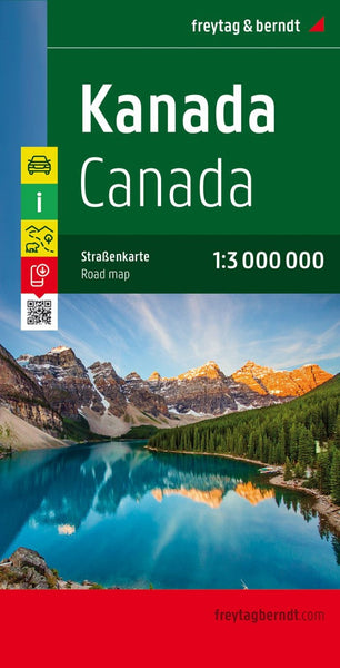 Canada, road map 1:3,000,000 Freytag & Berndt