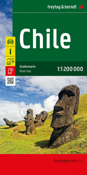 Chile Road Map Freytag & Berndt