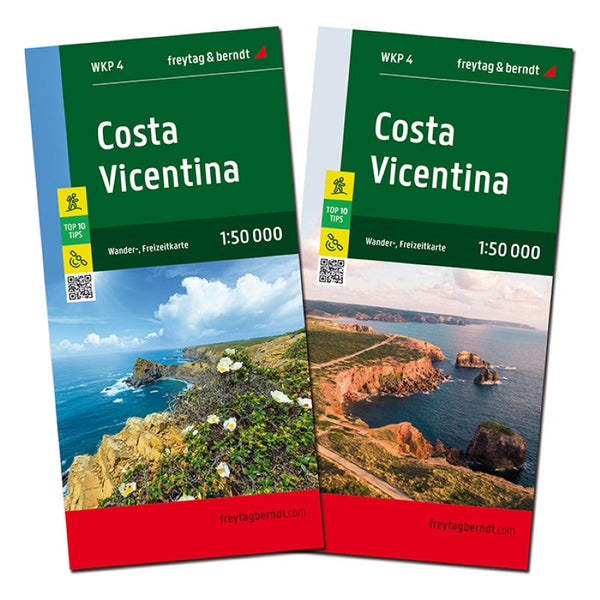 Costa Vicentina, WKP 4 Hiking Map Set Freytag & Berndt