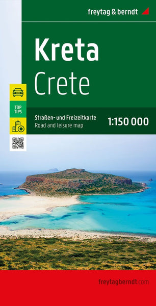 Crete, road and leisure map 1:150,000 Freytag & Berndt