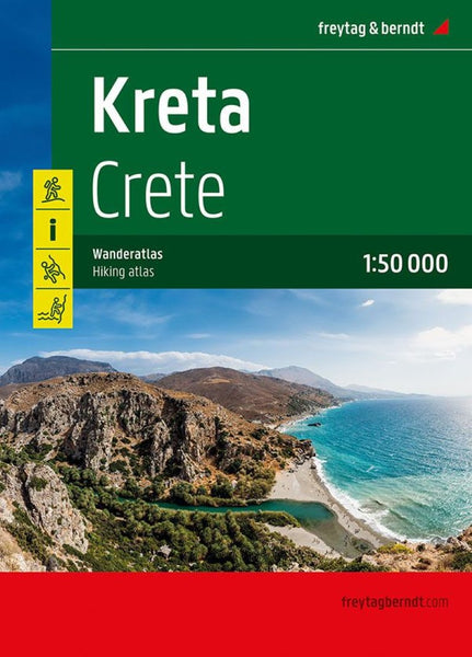 Crete Hiking Atlas 1:50,000 Freytag & Berndt