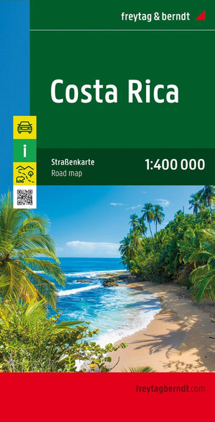 Costa Rica, road map 1:400,000 Freytag & Berndt