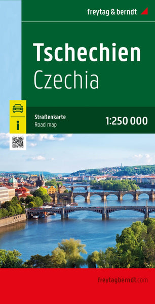 Czech Republic, road map 1:250,000 Freytag & Berndt