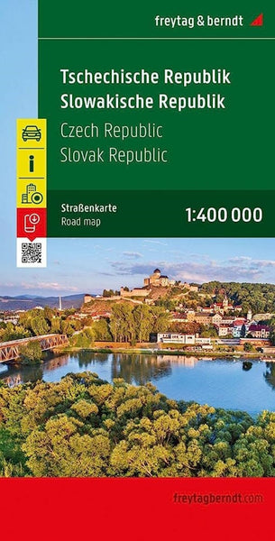 Czech - Slovak Republic, road map 1:400,000 Freytag & Berndt