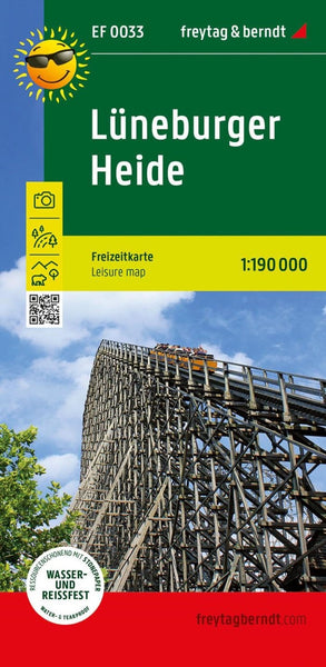 Lüneburger Heide, Erlebnisführer 1:190.000, freytag & berndt, EF 0033 = Lüneburger Heide, adventure guide 1:190,000 EF 0033 Freytag & Berndt