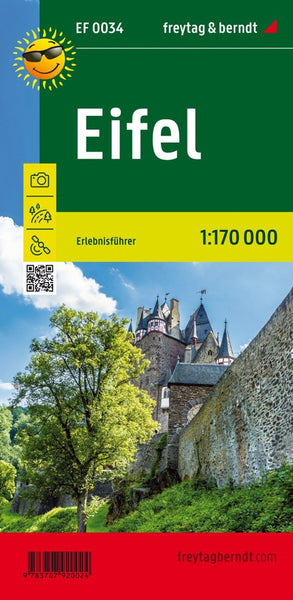 Eifel, adventure guide 1:170,000 EF 0034 Freytag & Berndt
