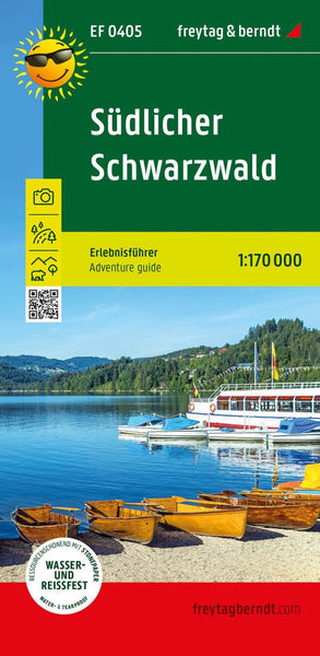 Südlicher Schwarzwald, Erlebnisführer 1:170.000, freytag & berndt, EF 0405 = Southern Black Forest, adventure guide 1:170,000 EF 0405 Freytag & Berndt