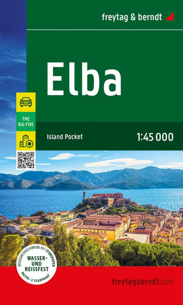 Elba : island pocket + the big five map Freytag & Berndt
