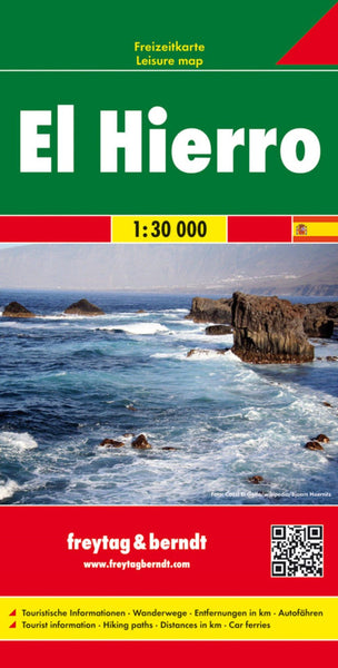 El Hierro, road map 1:30,000 Freytag & Berndt