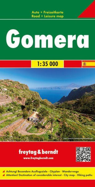 Gomera, road map 1:35,000 Freytag & Berndt