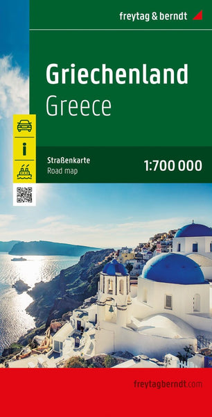 Greece, road map 1:700,000 Freytag & Berndt