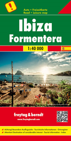 Ibiza - Formentera, 1:40,000 Freytag & Berndt