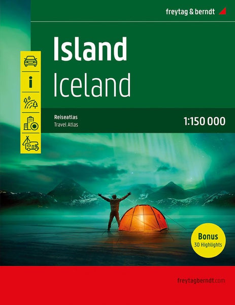 Iceland Road Atlas Freytag & Berndt
