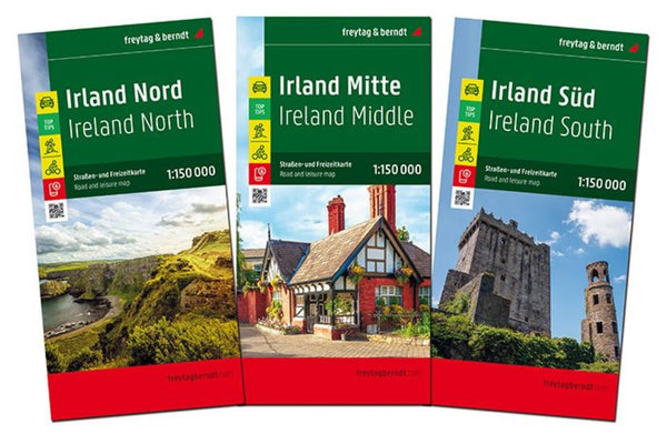 Ireland, road map set 1:150,000 Freytag & Berndt