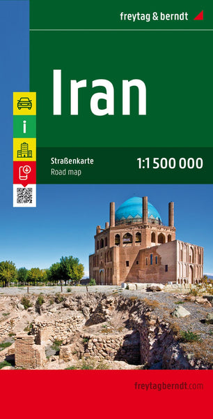 Iran, road map 1:1,500,000 Freytag & Berndt
