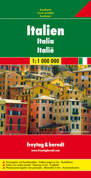 Italy Road Map Freytag & Berndt