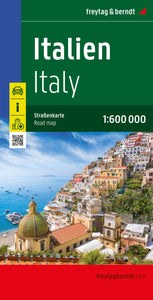 Italy, road map 1:600,000