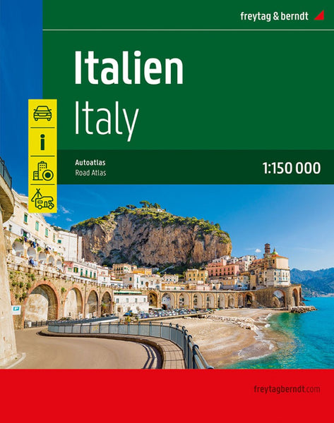 Italy, large scale road atlas 1:150,000 Freytag & Berndt