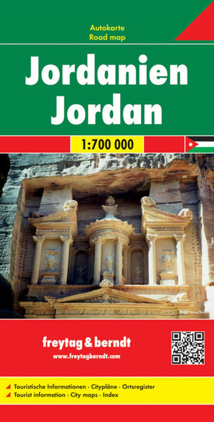 Jordan Road Map Freytag & Berndt