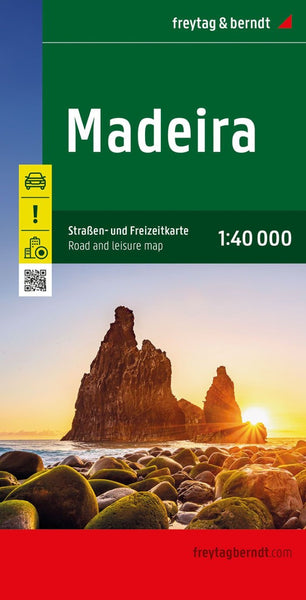 Madeira, road and leisure map 1:75,000 Freytag & Berndt