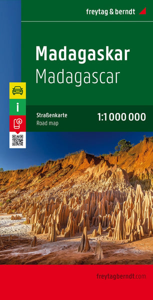 Madagaskar, road map 1:1.000.000 Freytag & Berndt