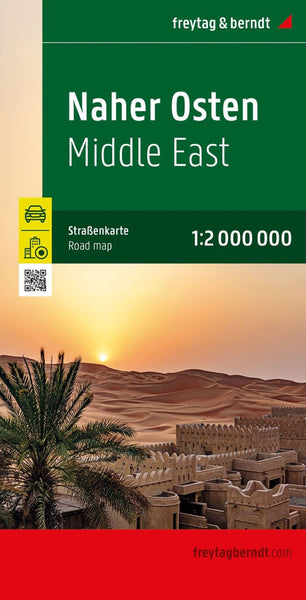 Naher Osten = Oriente Proximo = Midden Oosten = Middle East = Medio Oriente = Moyen Orient Freytag & Berndt