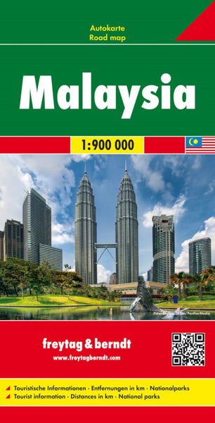 Malaysia, road map 1:900,000 Freytag & Berndt