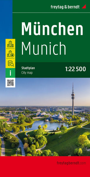 München : stadtplan 1:22 500 = Munich : city map 1:22 500 Freytag & Berndt