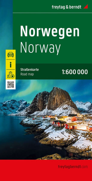 Norway, road map 1:600,000 Freytag & Berndt
