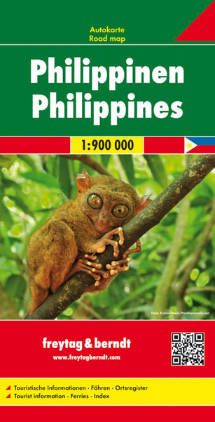 Philippines, road map 1:900,000 Freytag & Berndt