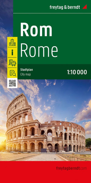 Rome, city map 1:10,000 Freytag & Berndt