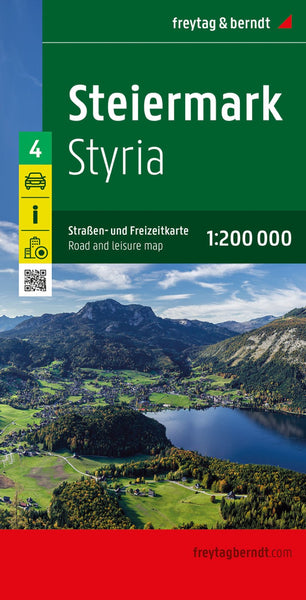 Styria, road and leisure map 1:200,000 Freytag & Berndt