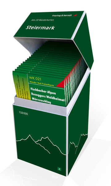 Styria, Hiking map set 1:50,000 Freytag & Berndt
