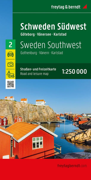 Southwest Sweden, road and leisure Freytag & Berndt