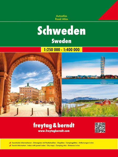 Autoatlas Schweden : 1:400,000 = Road atlas Sweden : 1:400,000 = Bilatlas : Zweden 1:250,000, 1:400,000 = Atlas routier : Sucde 1:250,000, :1:400,000 = Svezia : Atlante stradale Freytag & Berndt