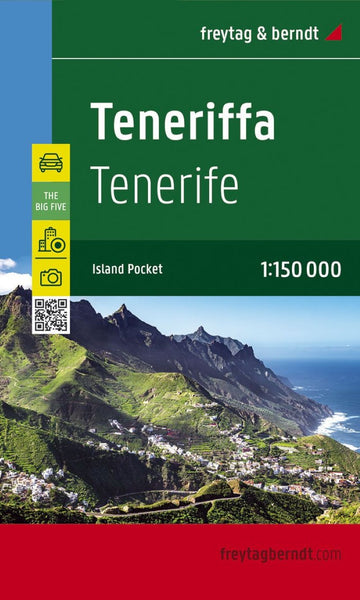 Tenerife, Island Pocket map 1:150,000 Freytag & Berndt