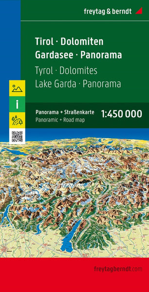 Tirol : Dolomiten : Gardasee : panorama = Tyrol : Dolomites : Lake Garda : panorama Freytag & Berndt