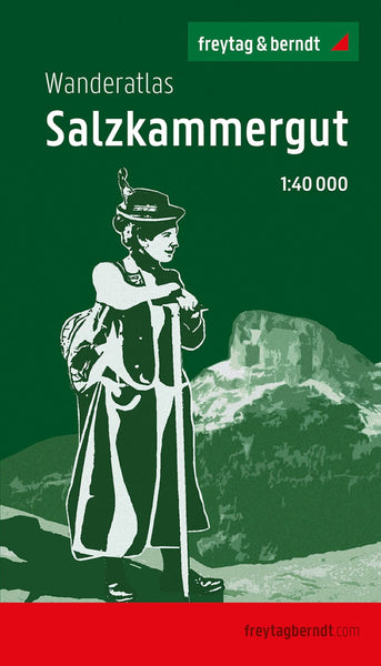 Salzkammergut, Wanderatlas 1:40.000 = Salzkammergut, hiking atlas 1:40,000 Freytag & Berndt