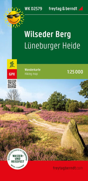Wilseder Berg, hiking map 1:25,000 WK D2579 Freytag & Berndt