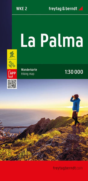 La Palma, hiking map 1:30,000, WKE 2 Freytag & Berndt