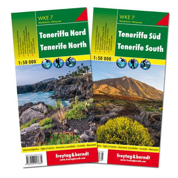 Tenerife, hiking map set 1:50,000 Freytag & Berndt